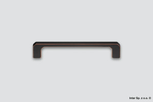 Uchwyt meblowy CAMPANA, C-5828.G20A, S=256 mm, Patyna na miedzi, NOMET