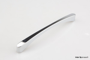 Uchwyt meblowy SHAPE ART CLEO, UZ-CLEO-128-01, S=128 mm, Chrom, GTV