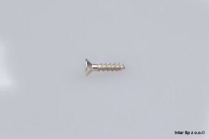 Wkręt do płyty wiórowej 3,5x15 mm, 609.1500 SPA-S, (op. 1000 szt), Nikiel, BLUM