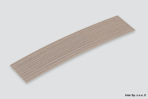 Obrzeże ABS, 0,8x23mm, K 8547 SN, 564W, Fineline Creme, REHAU