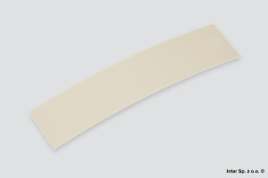 Obrzeże ABS, 1x43mm, 7045AM, 140683, Szampański matowy, REHAU