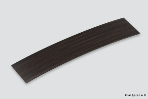 Obrzeże ABS, 2x64mm, K 9763 BS, 075W, Wenge Luiziana, REHAU