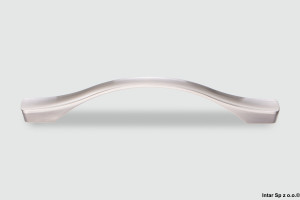 Uchwyt meblowy RUSTICO, C-3818.G8, S=256 mm, Efekt stali szlachetnej, NOMET