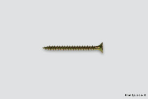 Wkręt do drewna 4,0x60 mm, SWVZV240060 GZ, (op. 200 szt), Ocynk żółty, PGB POLSKA