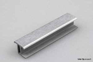 Łącznik do cokołu, 431-97, H-97 mm, Aluminiowy, TCO
