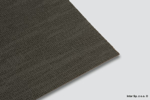 Mata antypoślizgowa FIBRE softGrip, 07.863.A, S-474 mm, H-1 mm, Rolka 25 mb, Antracyt, PEKA