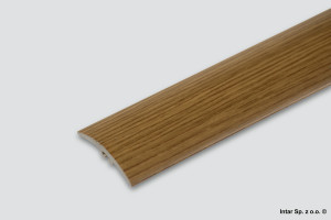 Listwa progowa MYCK, D-P0200-2E-100, L-1000 mm, S-42 mm, 2E Dąb, ASPRO