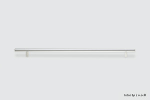 Uchwyt meblowy relingowy SANTA-CRUZ, C-2100-464.G6, S=384 mm, Chrom mat, NOMET