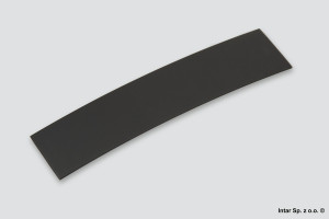 Obrzeże ABS, 1x23mm, 2162 0M, 140458, Ciemny szary, REHAU