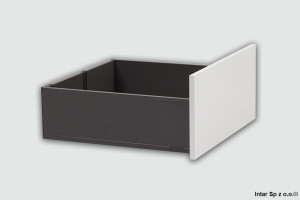 Komplet - Szuflada LEGRABOX, L-550 mm, Wys. C, 70kg, Expando ZF7C70E2, Antracytowy, BLUM