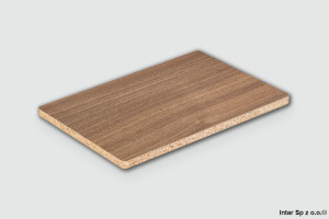 Płyta wiórowa laminowana, K008 CL, Orzech Select Jasny, Gr. 18 mm, 2800x2070 mm, KRONOSPAN