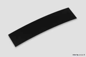 Obrzeże ABS, 1x43mm, 0190AM, 3047W, Czarny matowy, REHAU
