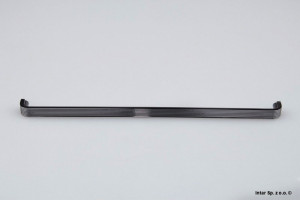 Uchwyt meblowy SHAPE ART VETA, UZ-VETA-320-12, S=320 mm, Czarny chrom, GTV