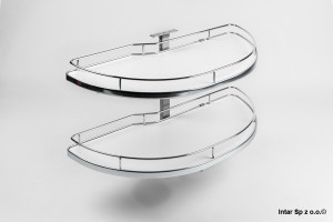 Nerka DOLPHIN COMPACT 600 R, 48149014, L-960 mm, Prawy, Chrom, MENAGE CONFORT