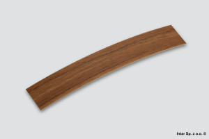 Obrzeże ABS, 2x43mm, K9614 BS Orzech Lyon, K9614, SCHILSNER