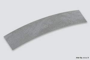 Obrzeże PCV, 2x42mm, K350 RT, D54/2, Beton, MAAG-POLSKA
