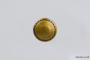 Gałka meblowa CD7167-AB, L-34.5 mm, Stare złoto, DC POLSKA