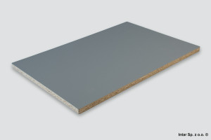 Płyta wiórowa laminowana, K519 SU, Mouse Grey, Gr. 18 mm, 2800x2070, KRONOSPAN