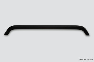 Uchwyt meblowy ENZO, C-5849-256.P61, S=256 mm, Czarny mat, NOMET