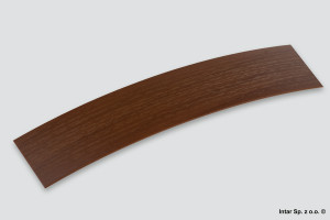 Obrzeże PCV, 2x42mm, 0729 BS, D8/7, Orzech Ecco Jasny, MAAG-POLSKA