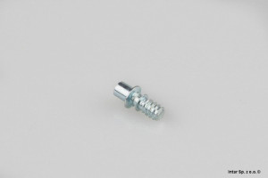 Kołek do wspornika półki FLIPPER, 10604010ZN, Fi-5 mm x L-8,8 mm, Ocynk, ITALIANA FERRAMENTA