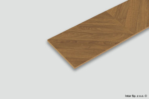 Panele podłogowe, IMPRESSIVE PATTERNS, IPA4162, Dąb chevron brązowy, Gr. 8 mm, AC4, QUICK-STEP