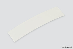 Obrzeże ABS, 1x23mm, 2453L, 78919, Biały matowy, REHAU