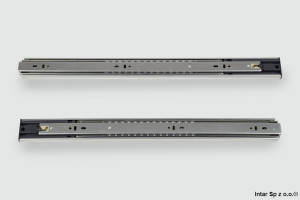 Prowadnica kulkowa H-45 mm PUSH SLIDE, AP005-0-400-OCY, L-400 mm, Push to Open, Ocynk, SHOP LINE