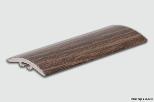 Listwa progowa MYCK, D-P0300-0P-100, L-1000 mm, S-30 mm, OP Wenge, ASPRO