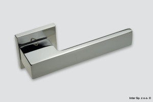 Klamka Total Q Fit, 49-0156, Rozeta kwadratowa, R67F, Chrom, VDS