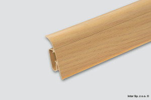 Listwa przypodłogowa PREXA, A-4LCOX-G0-250, L-2500 mm, S-44 mm, G0 Dąb, ASPRO