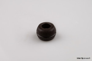 Stopka baryłka S4, H-50 mm, Fi-80 mm, Wenge, BI-PLAST