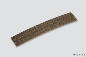 Obrzeże ABS, 0,8x22mm, K0542 Juta Ciemna, DP-PN K542, SCHILSNER