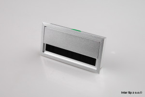 Przepust kablowy MERIDA, LB-80x160-05, 80x160 mm, Aluminium, GTV