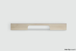 Uchwyt meblowy FUGA, C-3137.G8, S=224 mm, Efekt stali szlachetnej, NOMET
