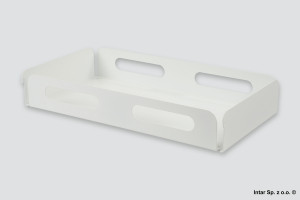 Półka do stelaża Cargo PRESTIGE SUPREME BOX, W-2317B-KO-300.P67, S-300 mm, Kość słoniowa, NOMET