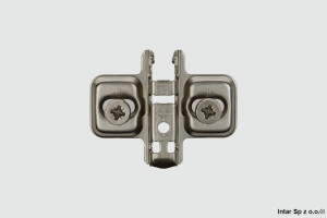 Prowadnik krzyżakowy, 173L8130, H-3 mm, Clip Top, Euro wkręt, BLUM