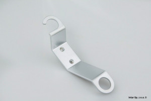 Wieszak meblowy BOOGIE, Z-5410.G6, S=32 mm, Chrom mat, NOMET