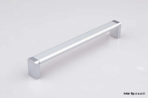 Uchwyt meblowy UA67-0192-RSM08-RSM08, S=192 mm, Chrom satynowy, GAMET