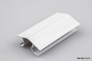 Multicorner do cokołu, 36211057, H-100 mm, 057 Biały połyskowy, UNION PLAST