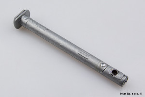 Stopka meblowa REKORD, 3030102000, H-70 mm, Ocynk, ITALIANA FERRAMENTA