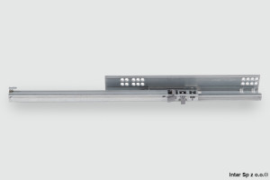 Prowadnica TANDEM, 551H4101B TA R, L-410 mm, 30kg, Prawa, Cz臋艣ciowy wysuw, Z bolcem mocuj膮cym, Blumotion, BLUM
