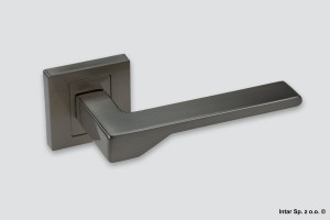 Klamka Nove, KNV 300, Rozeta kwadratowa, Satynowy, INFINITY LINE