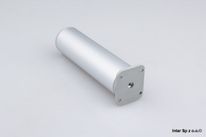 Nóżka meblowa, NM-DAP77-150, H-150 mm, Aluminiowy, GTV
