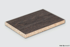 Płyta wiórowa laminowana, 7648 PS, Arusha Wenge, Gr. 18 mm, 2800x2070 mm, KRONOSPAN
