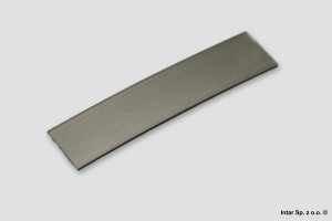 Obrzeże PMMA, MAGIC 3D, 2x23mm, AL03, 1325E, Stal nierdzewna szczotkowana, REHAU