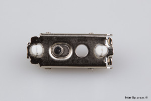 Prowadnik prosty, 177H3130E, H-3 mm, Clip, EXPANDO, (Zamontowane wkręty z kołkiem rozporowym), BLUM