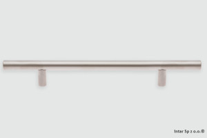 Uchwyt meblowy relingowy SANTA-CRUZ, C-2100-560.G5, S=480 mm, Nikiel mat, NOMET