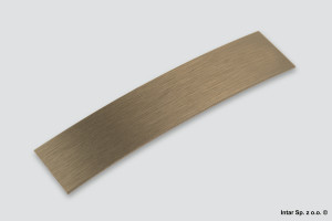 Obrzeże ABS, 1x33mm, AL06, 3555E, Brązowy szczotkowany, REHAU