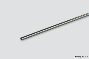 Dr膮偶ek profilowy do zamka baskwilowego, 226.07.209, 6mm/2000mm, Stal niklowana, HAFELE